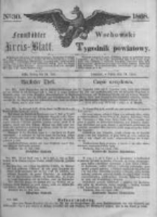 Fraust&auml;dter Kreisblatt. 1868.07.24 Nr30