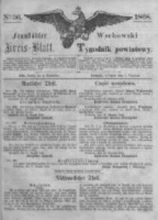 Fraust&auml;dter Kreisblatt. 1868.09.04 Nr36