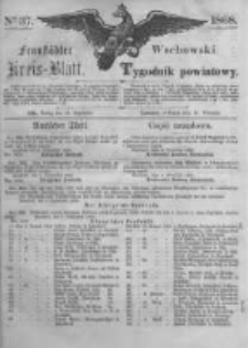 Fraust&auml;dter Kreisblatt. 1868.09.11 Nr37