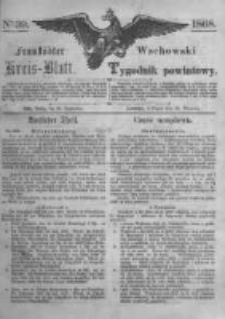 Fraust&auml;dter Kreisblatt. 1868.09.25 Nr39