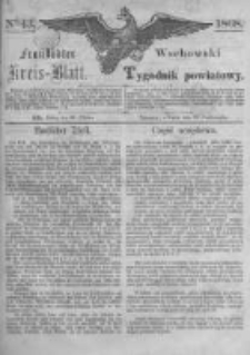 Fraust&auml;dter Kreisblatt. 1868.10.23 Nr43
