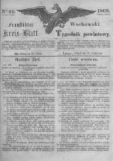 Fraust&auml;dter Kreisblatt. 1868.10.30 Nr44