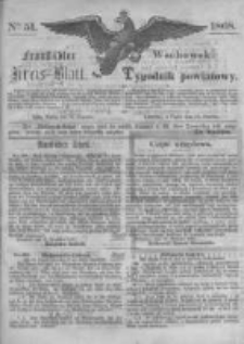 Fraust&auml;dter Kreisblatt. 1868.12.18 Nr51