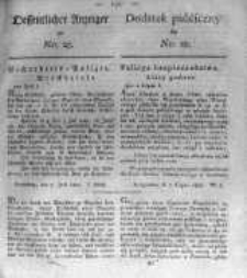 Oeffentlicher Anzeiger zum Amtsblatt No.28. der Königl. Preuss. Regierung zu Bromberg. 1820