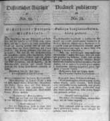 Oeffentlicher Anzeiger zum Amtsblatt No.33. der K&ouml;nigl. Preuss. Regierung zu Bromberg. 1820