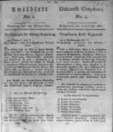 Amtsblatt der Königlichen Preussischen Regierung zu Bromberg. 1821.02.02 No.5