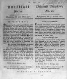 Amtsblatt der K&ouml;niglichen Preussischen Regierung zu Bromberg. 1821.03.09 No.10