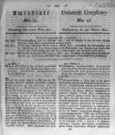 Amtsblatt der K&ouml;niglichen Preussischen Regierung zu Bromberg. 1821.03.30 No.13