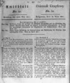 Amtsblatt der K&ouml;niglichen Preussischen Regierung zu Bromberg. 1821.05.18 No.20