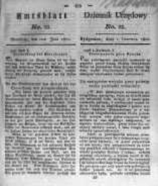 Amtsblatt der K&ouml;niglichen Preussischen Regierung zu Bromberg. 1821.06.01 No.22