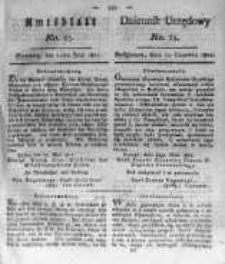 Amtsblatt der K&ouml;niglichen Preussischen Regierung zu Bromberg. 1821.06.22 No.25