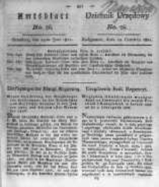 Amtsblatt der K&ouml;niglichen Preussischen Regierung zu Bromberg. 1821.06.29 No.26