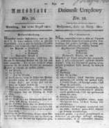Amtsblatt der K&ouml;niglichen Preussischen Regierung zu Bromberg. 1821.08.10 No.32