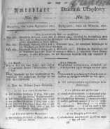 Amtsblatt der K&ouml;niglichen Preussischen Regierung zu Bromberg. 1821.09.28 No.39