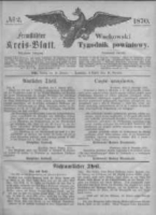 Fraust&auml;dter Kreisblatt. 1870.01.14 Nr2