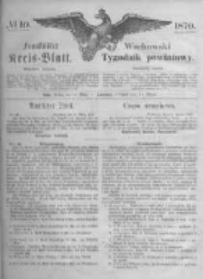 Fraust&auml;dter Kreisblatt. 1870.03.11 Nr10