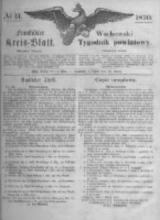 Fraust&auml;dter Kreisblatt. 1870.03.18 Nr11