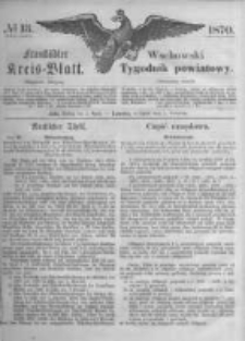 Fraust&auml;dter Kreisblatt. 1870.04.01 Nr13