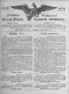 Fraust&auml;dter Kreisblatt. 1870.05.06 Nr18