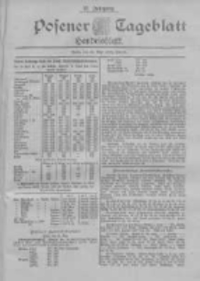 Posener Tageblatt. Handelsblatt 1898.05.21 Jg.37