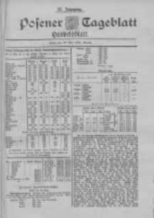 Posener Tageblatt. Handelsblatt 1898.05.23 Jg.37
