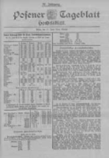 Posener Tageblatt. Handelsblatt 1898.06.21 Jg.37