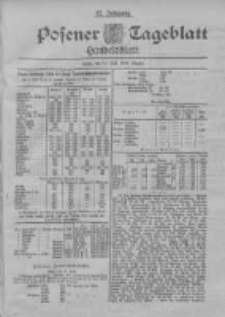 Posener Tageblatt. Handelsblatt 1898.07.11 Jg.37