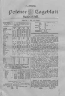 Posener Tageblatt. Handelsblatt 1898.07.21 Jg.37