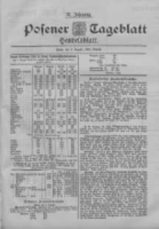 Posener Tageblatt. Handelsblatt 1898.08.02 Jg.37