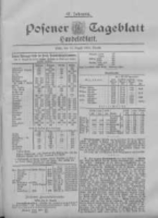 Posener Tageblatt. Handelsblatt 1898.08.12 Jg.37