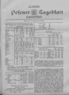 Posener Tageblatt. Handelsblatt 1898.08.12 Jg.37