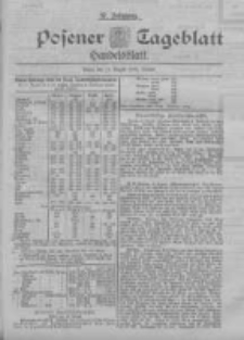 Posener Tageblatt. Handelsblatt 1898.08.16 Jg.37