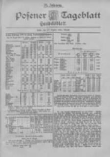 Posener Tageblatt. Handelsblatt 1898.08.19 Jg.37