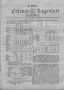 Posener Tageblatt. Handelsblatt 1898.08.22 Jg.37