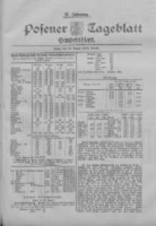 Posener Tageblatt. Handelsblatt 1898.08.29 Jg.37