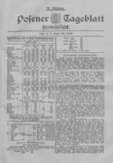 Posener Tageblatt. Handelsblatt 1898.08.30 Jg.37