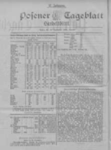 Posener Tageblatt. Handelsblatt 1898.09.24 Jg.37