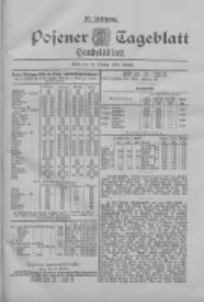 Posener Tageblatt. Handelsblatt 1898.10.10 Jg.37
