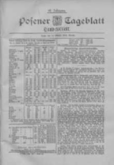 Posener Tageblatt. Handelsblatt 1898.10.11 Jg.37