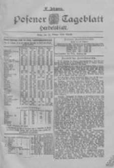 Posener Tageblatt. Handelsblatt 1898.10.18 Jg.37