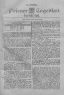 Posener Tageblatt. Handelsblatt 1898.10.15 Jg.37