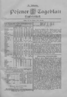 Posener Tageblatt. Handelsblatt 1898.10.22 Jg.37