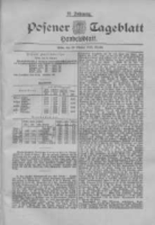 Posener Tageblatt. Handelsblatt 1898.10.28 Jg.37