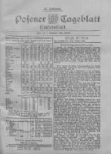 Posener Tageblatt. Handelsblatt 1898.11.01 Jg.37