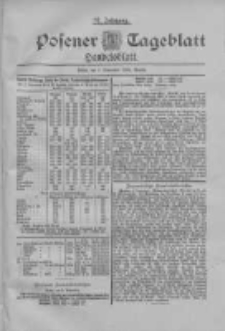 Posener Tageblatt. Handelsblatt 1898.11.05 Jg.37