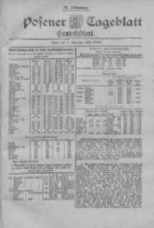 Posener Tageblatt. Handelsblatt 1898.11.11 Jg.37