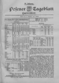 Posener Tageblatt. Handelsblatt 1898.11.21 Jg.37