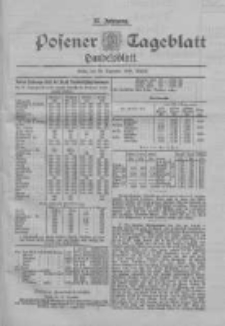 Posener Tageblatt. Handelsblatt 1898.12.23 Jg.37