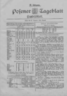 Posener Tageblatt. Handelsblatt 1898.12.29 Jg.37