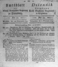 Amtsblatt der K&ouml;niglichen Preussischen Regierung zu Bromberg. 1819.09.03 No.37